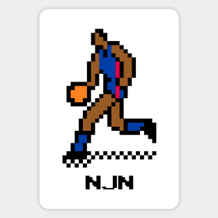 8-Bit Basketball - New Jersey Magnet